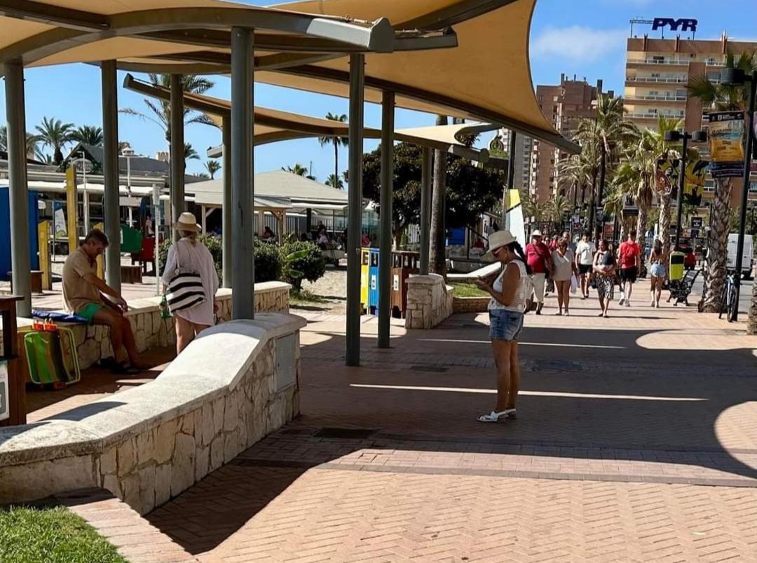 Luxury Beachfront Apartment With Pool, Sauna, Fitness And Gym In Province Malaga, Andalusia 미하스 외부 사진